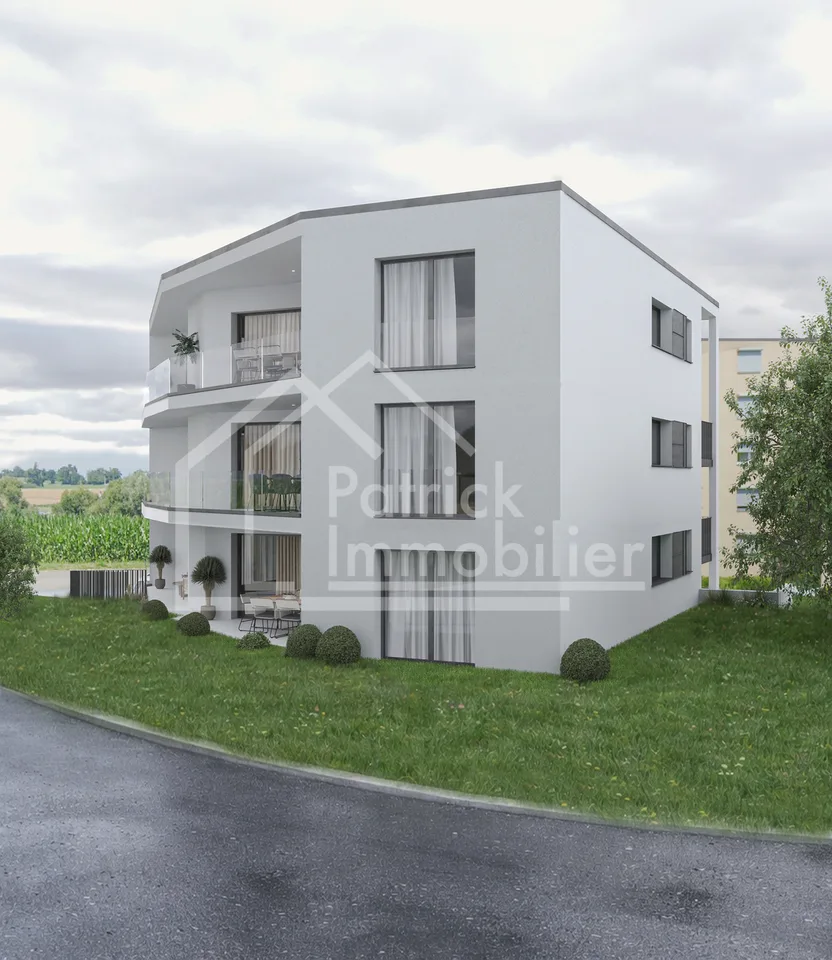 4.5 pièces neuf avec balcon de 32 m² à Courtepin