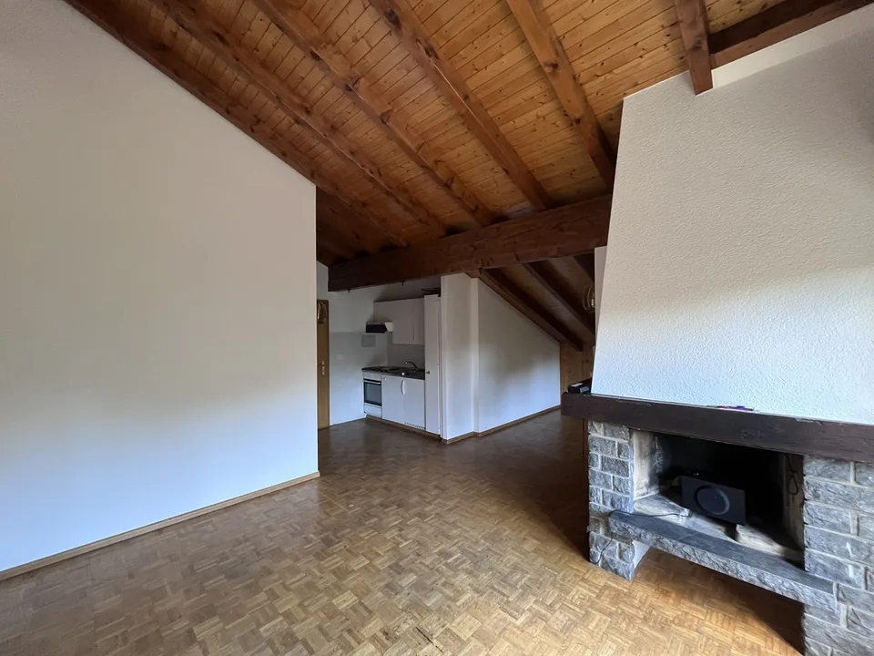 Petit-Vallon B, studio, combles