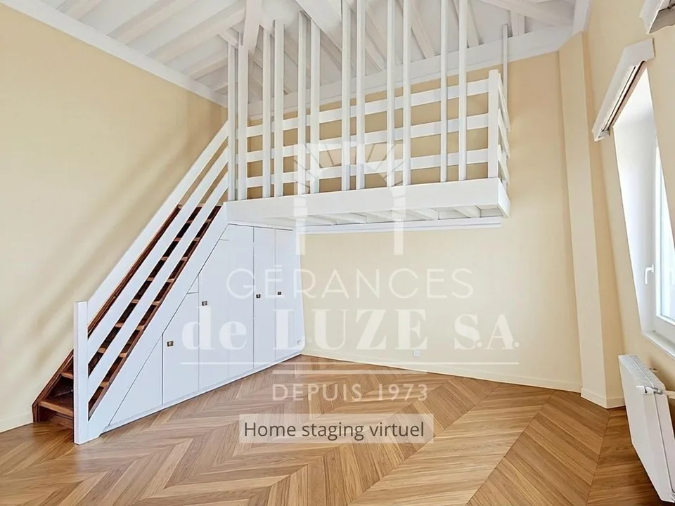 Surplombant le lac : 1.5 pièce avec mezzanine et balcon – photo 8 sur 13