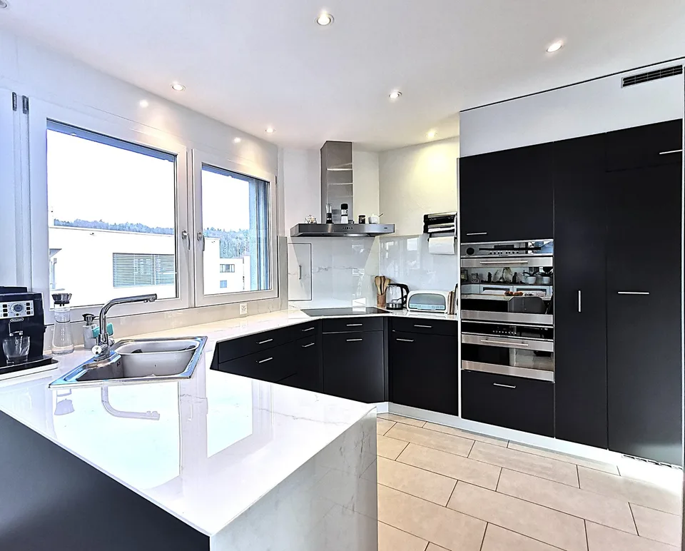 Penthouse attique 5,5 pièces 340m2, vue à 360 degrés, Rapperswil-Jona-Wagen – photo 8 sur 13