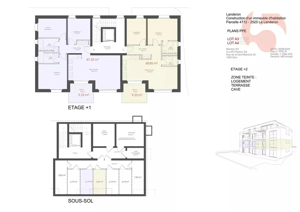 Bereits 5 Parzellen verkauft, darunter das Penthouse! Es bleiben nur noch 2 x 4,5 Zimmer! – Foto 8 von 13