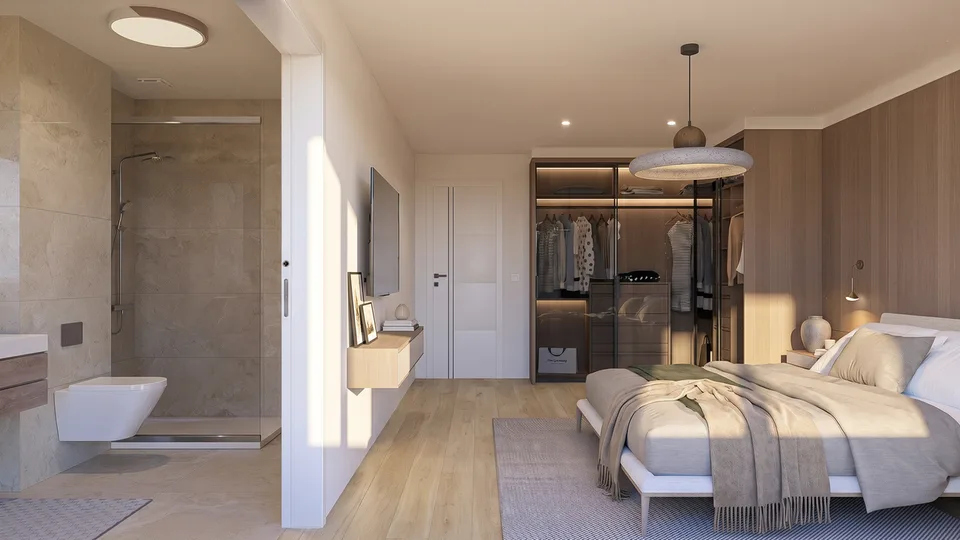 LOT A1 - 3,5 pces neuf en rez de jardin