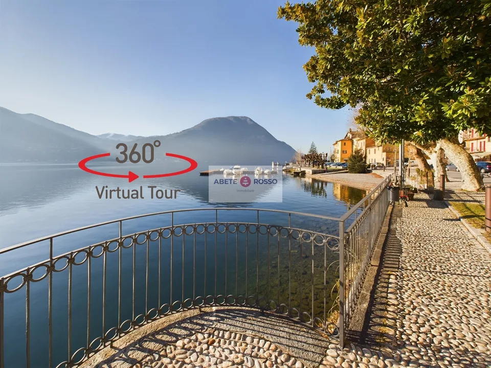 Ampi spazi, luminosità, vista lago e la magia di un piccolo borgo italiano.