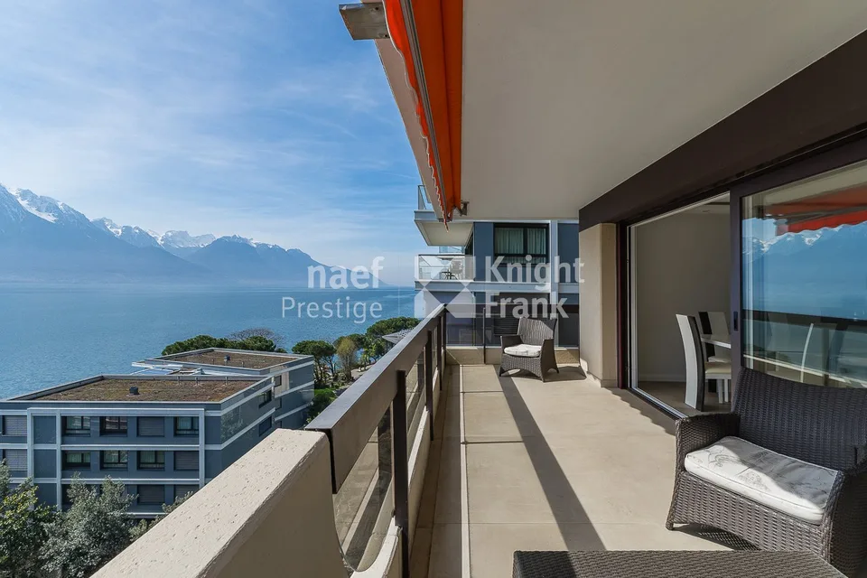Schönes 3.5-Zimmer-Wohnung direkt am Seeufer in Montreux zu verkaufen