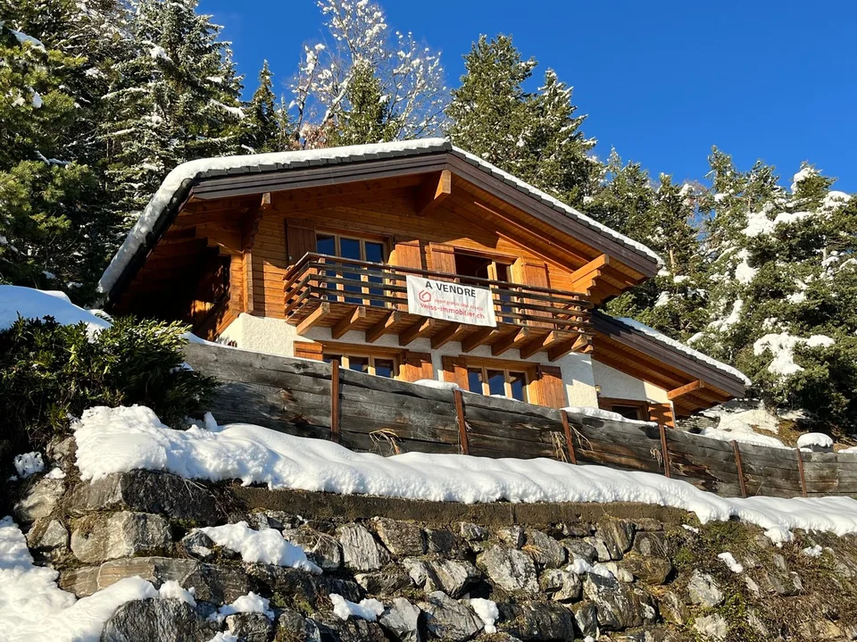 Chalet "Shambhala" - 3.5 pces et 120 m2 - Aven (Conthey) - EXCLUSIVITE