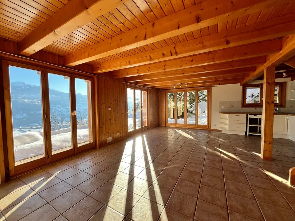 Chalet "Shambhala" - 3.5 pces et 120 m2 - Aven (Conthey) - EXCLUSIVITE