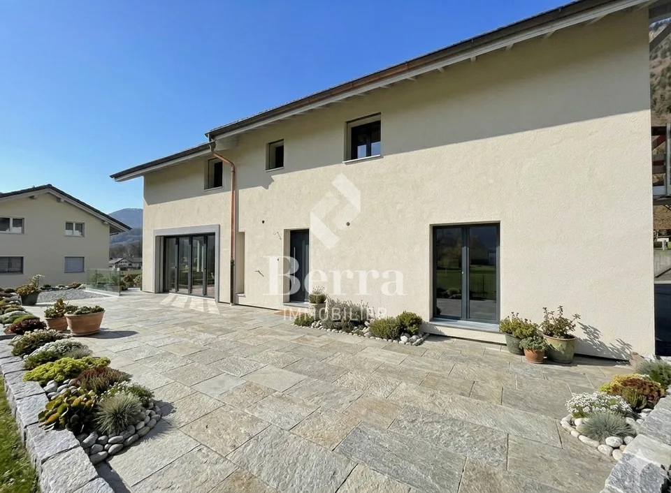 House in Châtel-sur-Bex, delivered with private vegetable garden