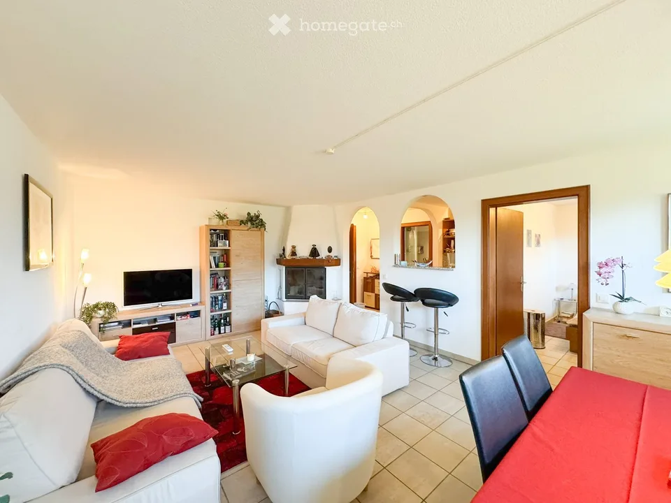 Villa con piscina  rustico indipendente - progetto approvato per una casa 4.5+2.5