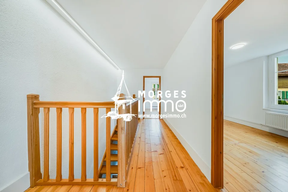 Schönes Apartment mit 4.5 Zimmern im Herzen von Yens