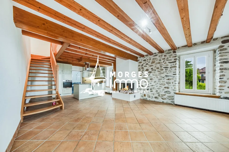 Schönes Apartment mit 4.5 Zimmern im Herzen von Yens