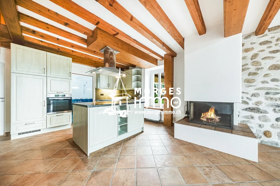 Schönes Apartment mit 4.5 Zimmern im Herzen von Yens