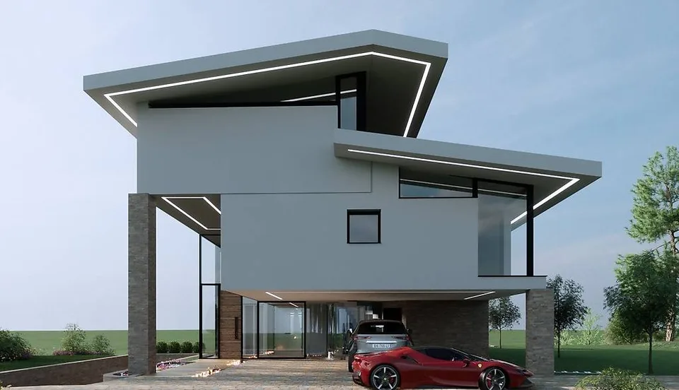 Villa de design très élevé à construire!