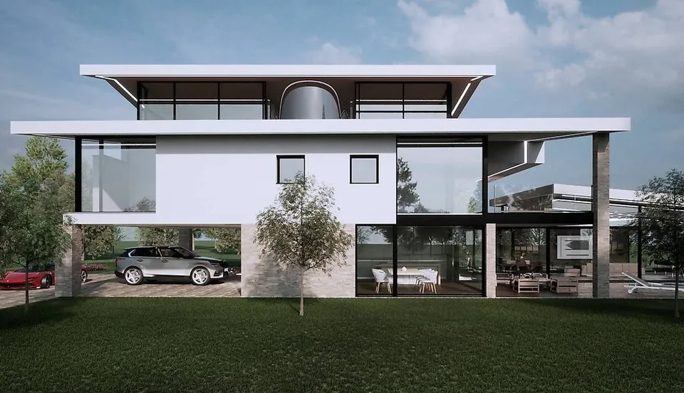 Villa de design très élevé à construire!