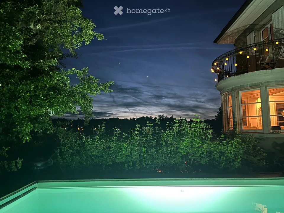 Exclusive 8.5-room villa with pool in Bottmingen at top location