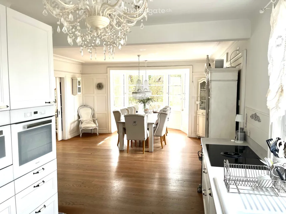 Exclusive 8.5-room villa with pool in Bottmingen at top location