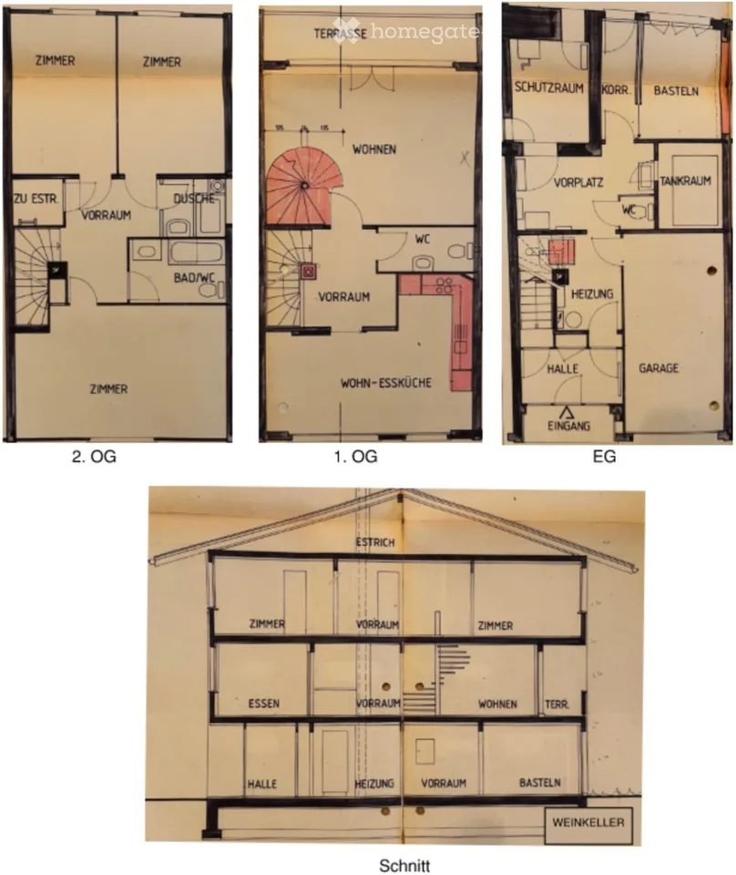 5.5-room row house in an attractive location in Bönigen