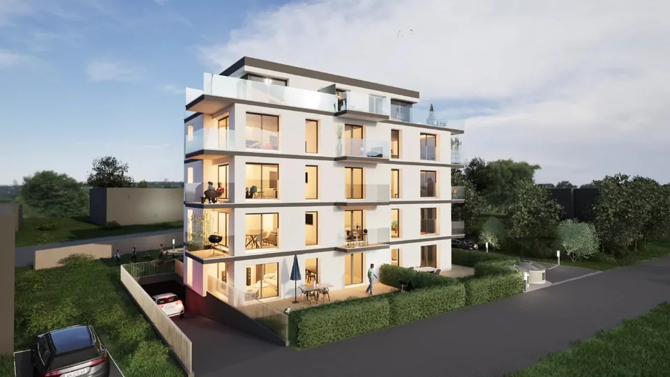 Attique 3.5 pièces avec terrasse panoramique à Saxon
