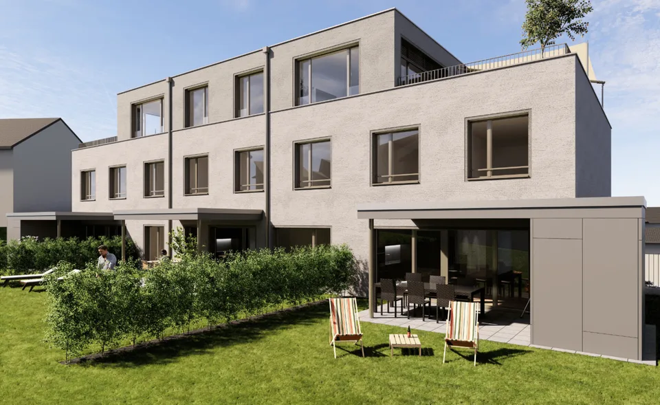 Sviluppo Waldparadies II Riniken con buona connessione di traffico a Brugg, Baden e Zurigo