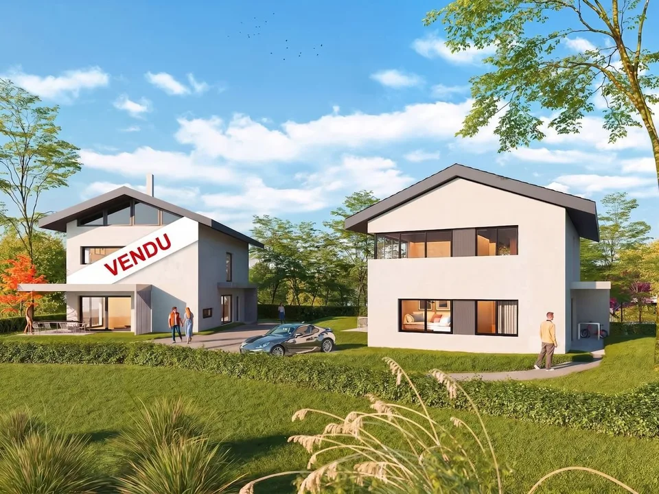 Savigny (VD) - Deux villas contemporaines sur une magnifique parcelle de 2'000 m² (une vendue)