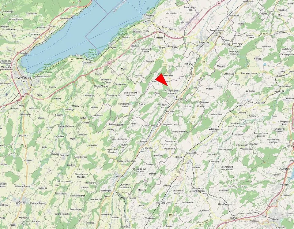 Halle/Lager - modulare Flächen von 200 bis 800 m² in Granges-Marnand-Zentrum in der Romandie