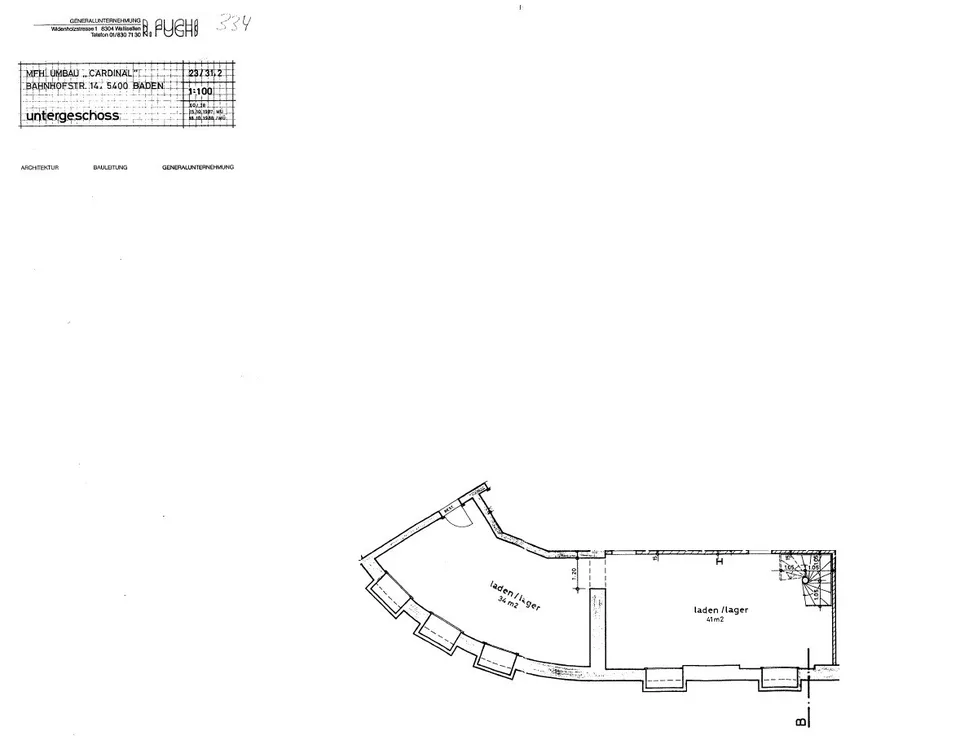 Locale commerciale su 2 piani in posizione centrale