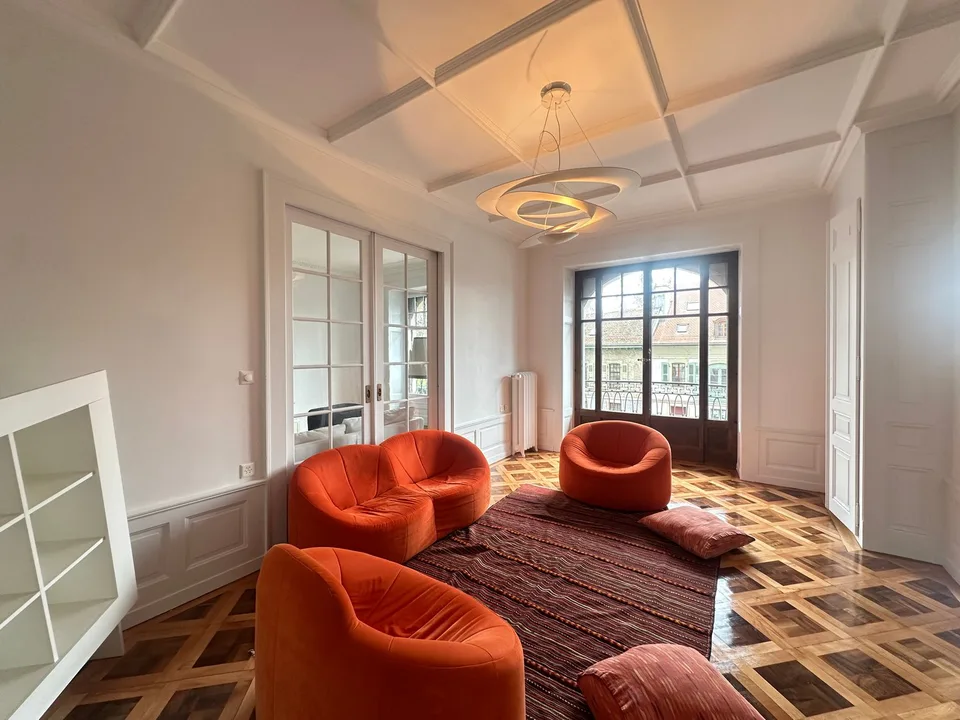 Appartement lumineux de 5.5 pièces à louer – Rue de Lausanne, Genève