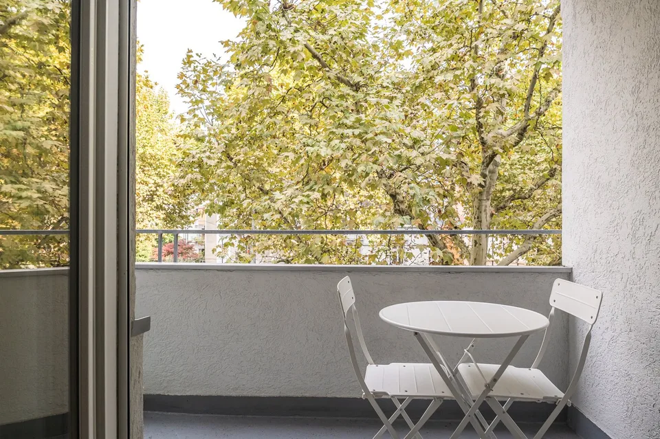Appartamento di 3,5 locali stiloso con balcone vicino al parco di Kannenfeld – foto 10 di 12