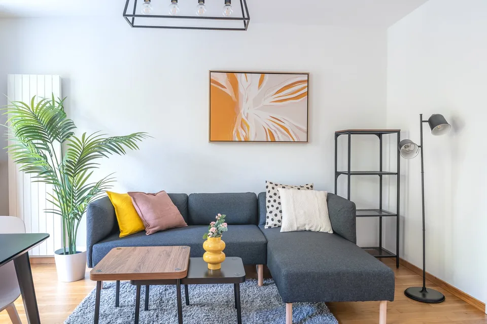 Appartement de 3,5 pièces élégant avec balcon près du parc de Kannenfeld