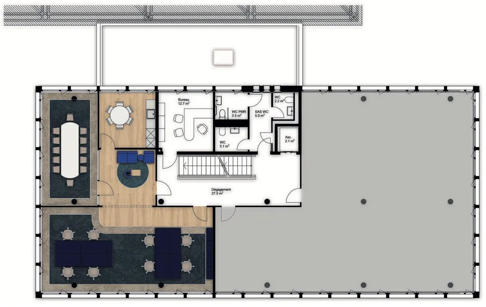 Büros ab 150 m² in Cadolles – Foto 8 von 8