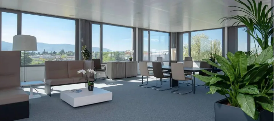 Verwaltungsflächen in einem Aktivitätszentrum