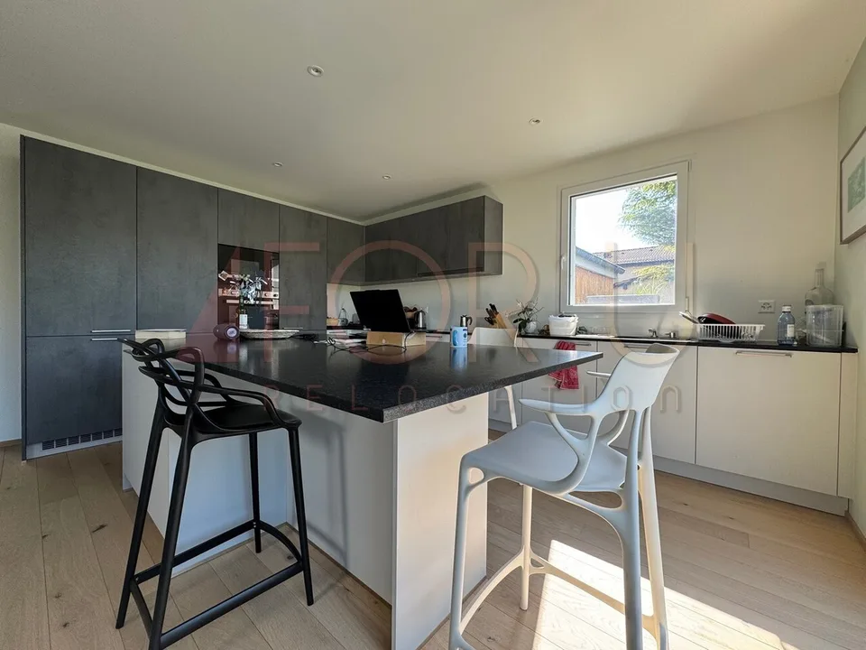 Bellissima villa moderna completamente arredata a Collex