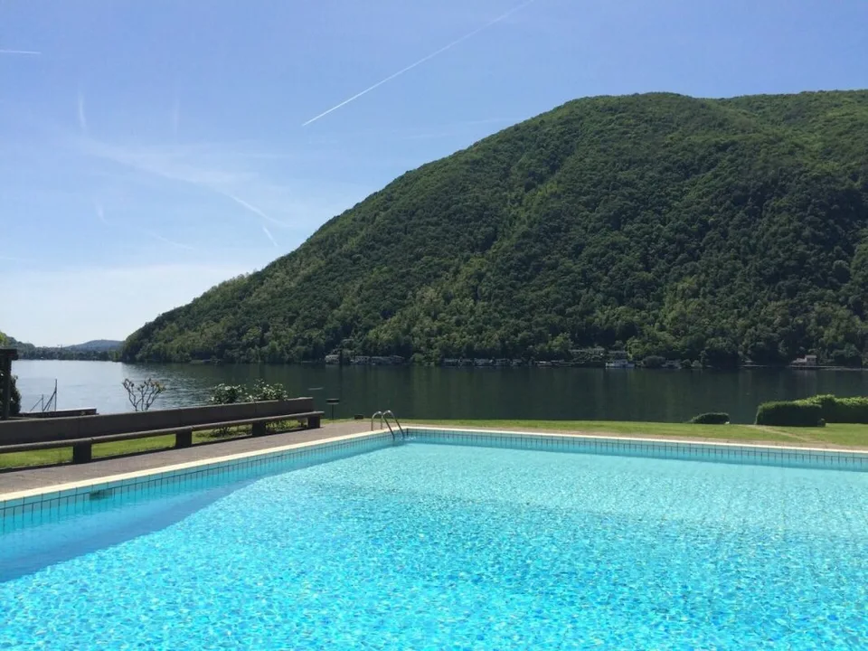 2.5 locali fronte lago con balcone