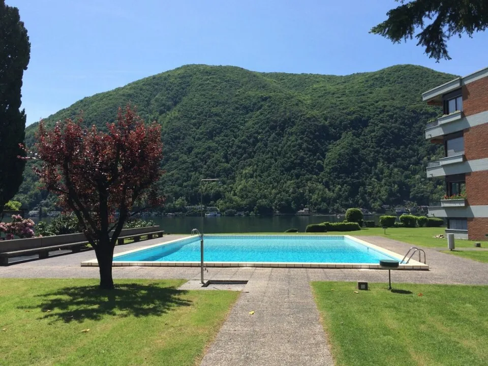 2.5 locali fronte lago con balcone