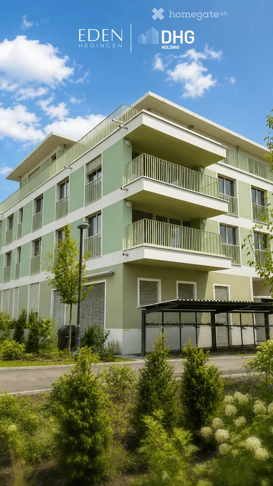 Moderne 2.5-Zimmer-Neubauwohnung im ruhigen Hedingen