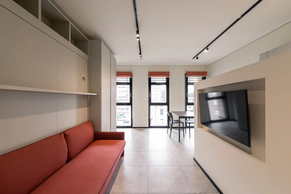 LUGANO CENTRO - AFFITTASI APPARTAMENTO DI 1.5 LOCALI COMPLETAMENTE ARREDATO