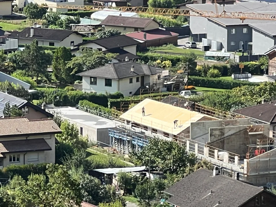 Bella casa bifamiliare nuova con 6 locali a Saillon, in costruzione