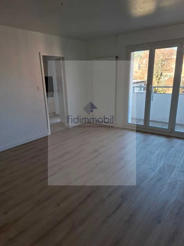 3 Zimmer mit Balkon, Fritz-Courvoisier 24, La Chaux-de-Fonds