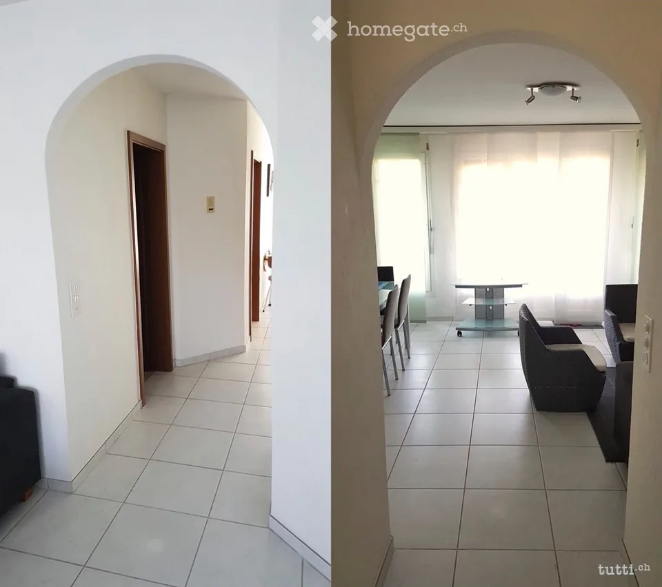 Appartement 2,5 pièces, 8833 + parking = emménager + vivre