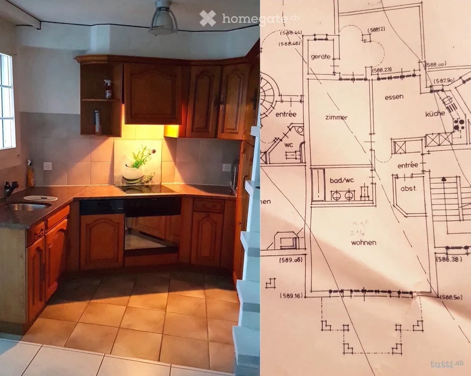 Appartement 2,5 pièces, 8833 + parking = emménager + vivre