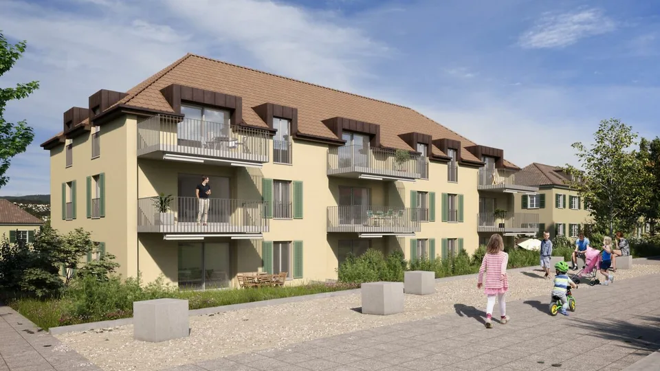 Exklusive 2.5-Zimmer-Wohnung im EG mit privatem Garten