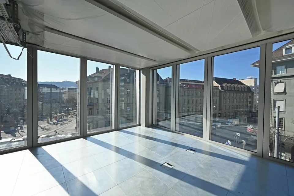 Ihr repräsentativer Geschäftsstandort im neuen Bahnhofgebäude am Bubenbergplatz