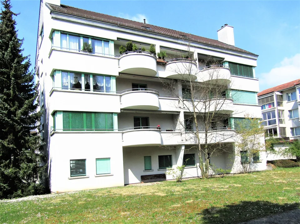 Charmante 2.5-Zimmer-Duplex-Wohnung mit Kamin in Allschwil mit Lift