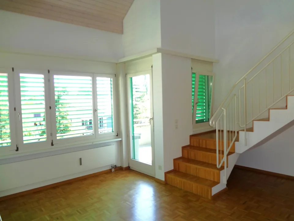 Affascinante appartamento duplex di 2,5 locali con camino ad Allschwil con ascensore – foto 6 di 11