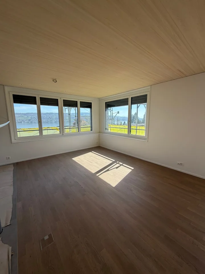 Appartamento appena ristrutturato in una posizione centrale a Thalwil con vista sul lago