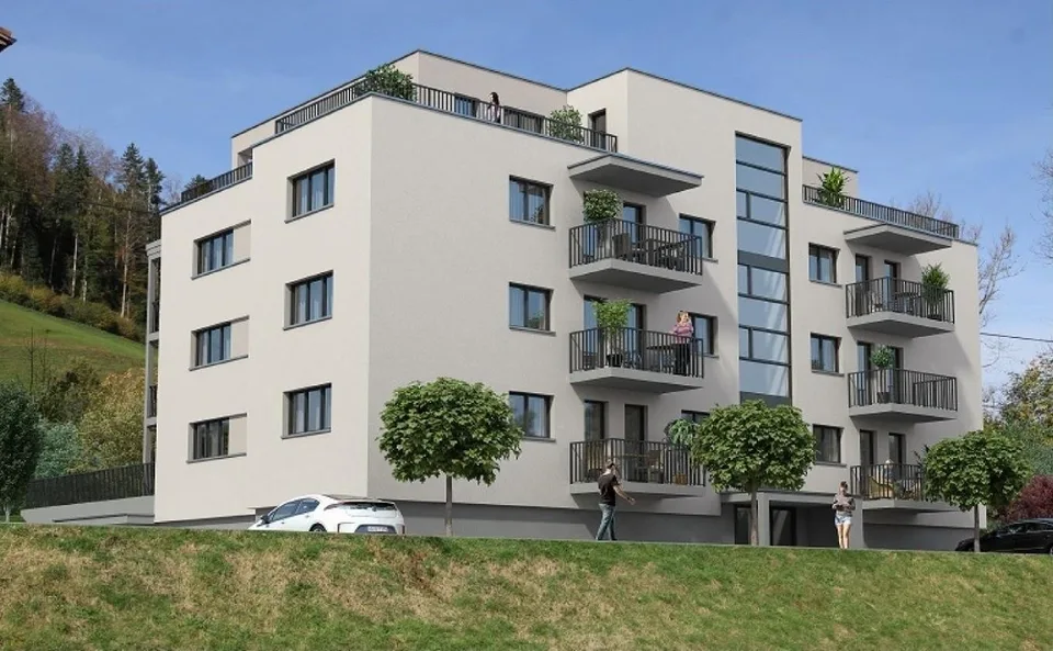 Vivre dans le vert avec un standard de propriétaire - appartement 3.5 pièces au 1er étage 95m2