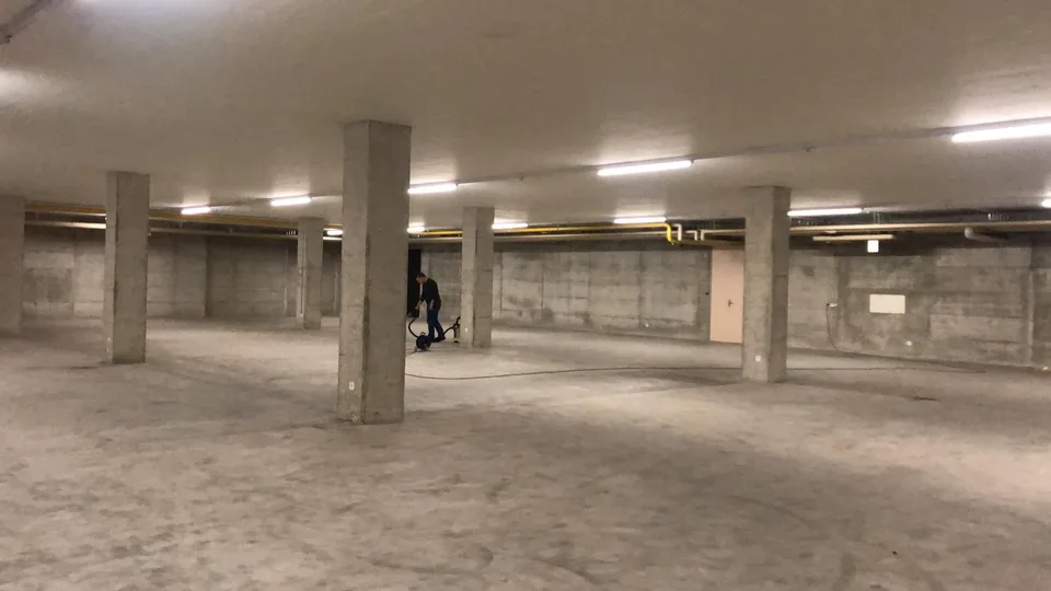 Spazio di stoccaggio nel seminterrato