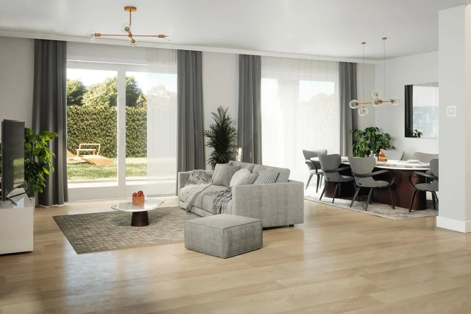 Villa moderne jumelée à Fully : un cadre de vie exceptionnel - Lot A
