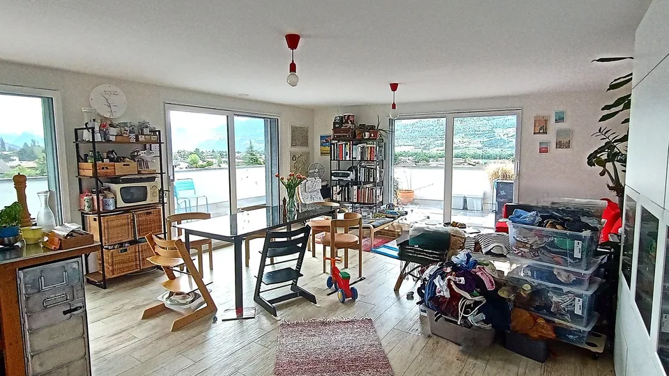 Magnifique appartement d’angle avec terrasse panoramique de 66 m2