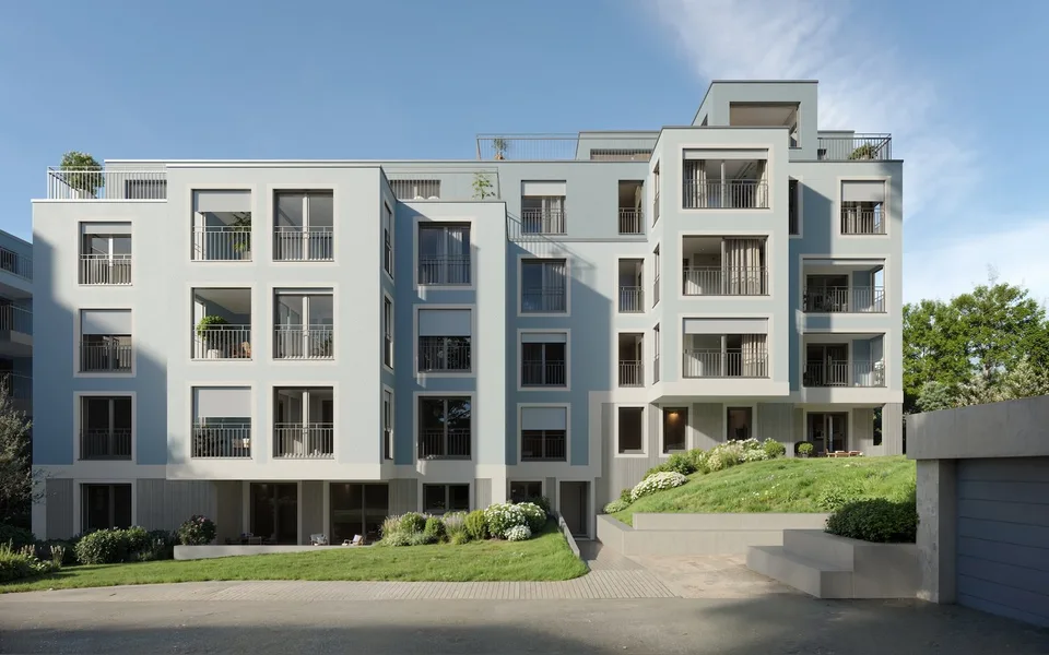 Helle 3.5-Zimmer-Wohnung mit idyllischem Sitzplatz im Grünen – Foto 11 von 13