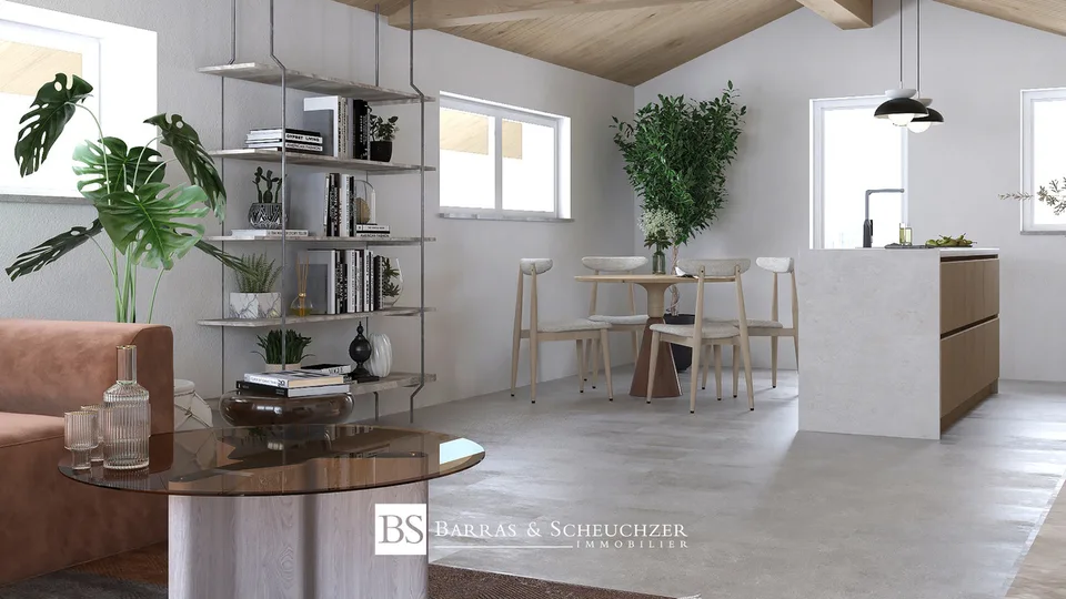 Magnifique duplex en attique de 4.5 pièces